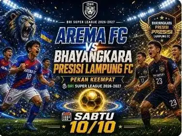 Arema FC Berupaya Maksimalkan Kandang Saat Menghadapi Bhayangkara Presisi Lampung