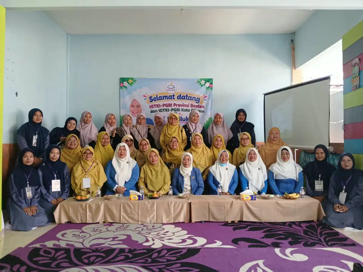 Perkembangan TKIT Cilukba Cilegon Menarik Perhatian Pengurus IGTKI-PGRI Banten