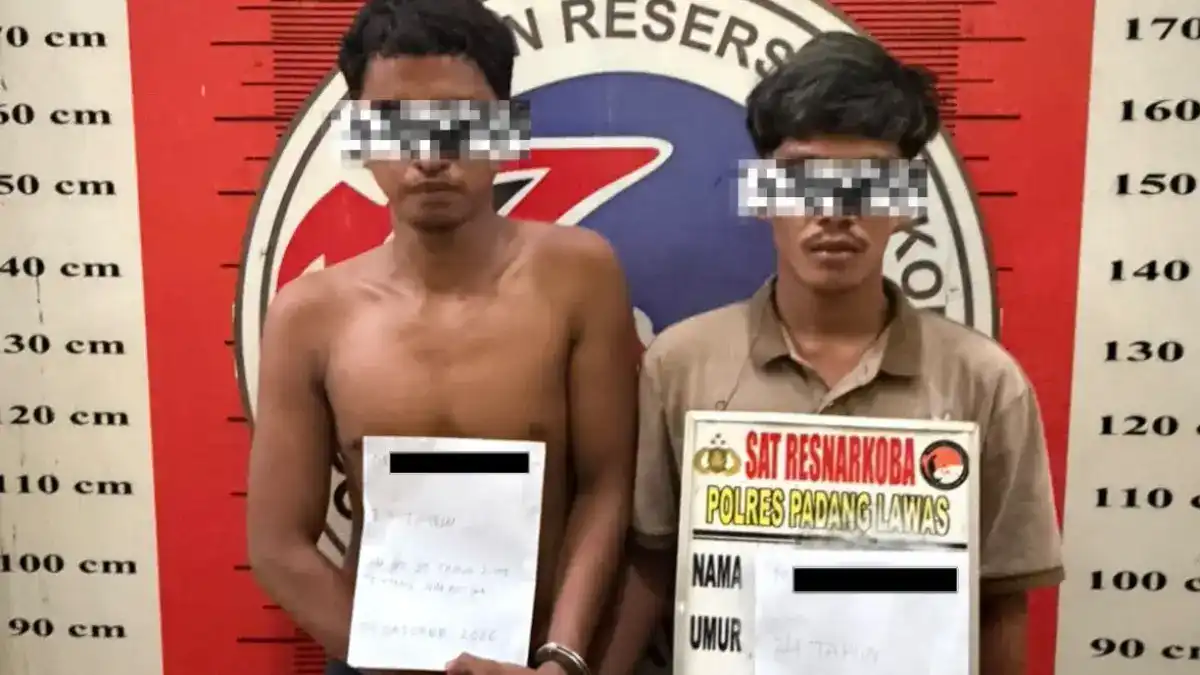 Polres Padang Lawas Ungkap Sarang Sabu di Desa Menanti