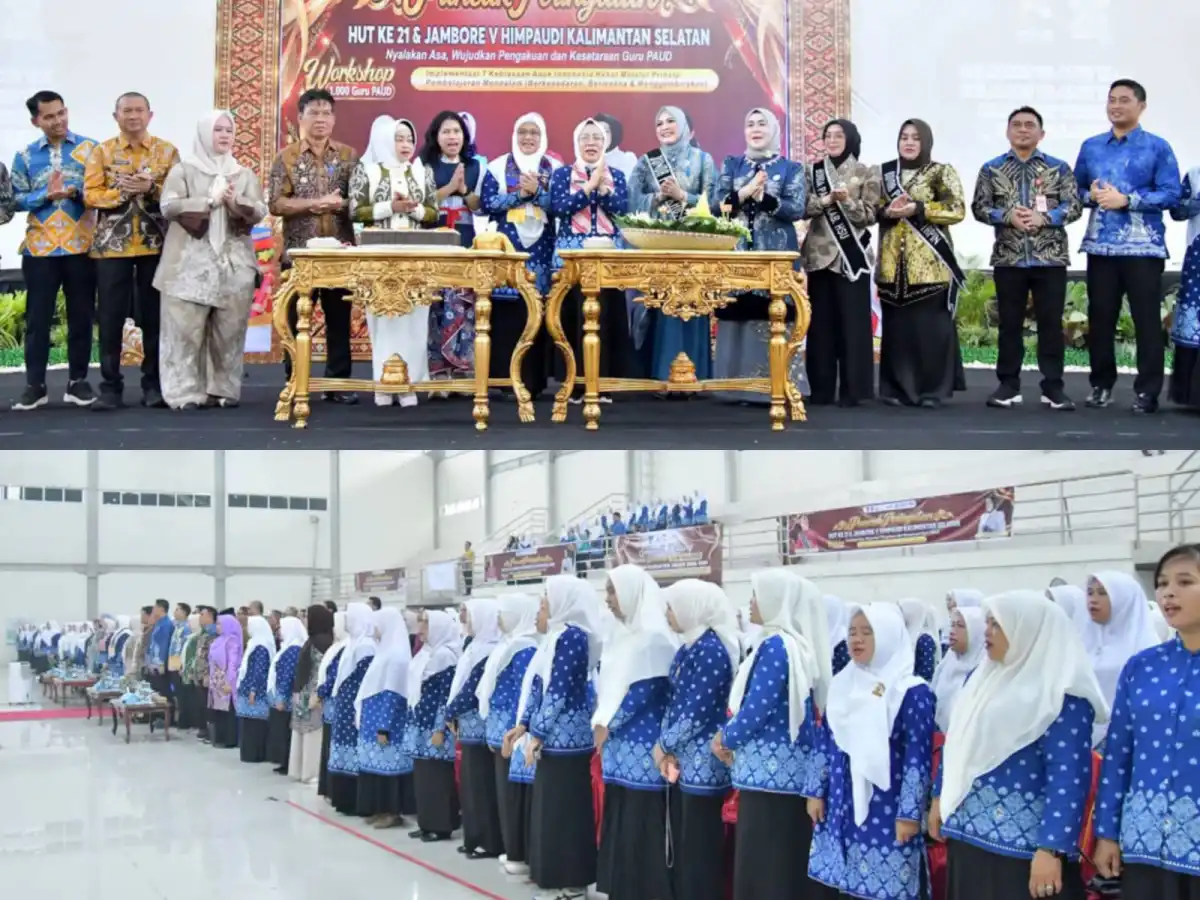 HSS Gelar Peringatan HUT ke-21 HIMPAUDI dan Workshop 1.000 Guru PAUD se-Kalsel