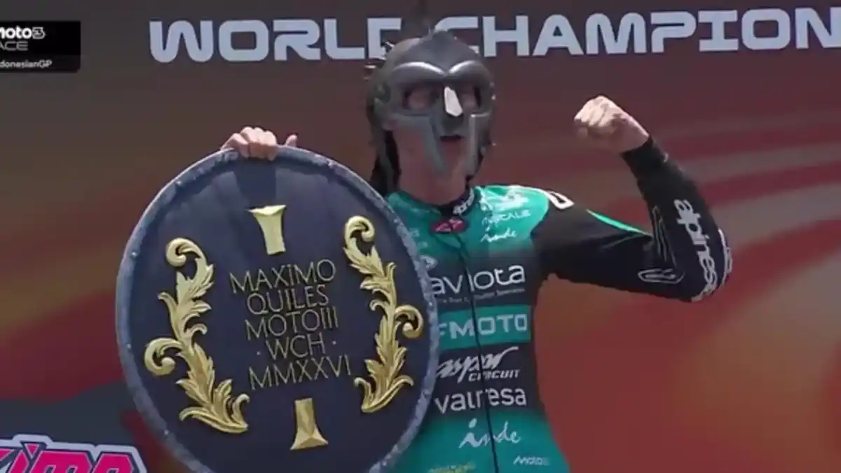 Veda Ega Finis Keenam, David Alonso Menang di Moto3 Mandalika