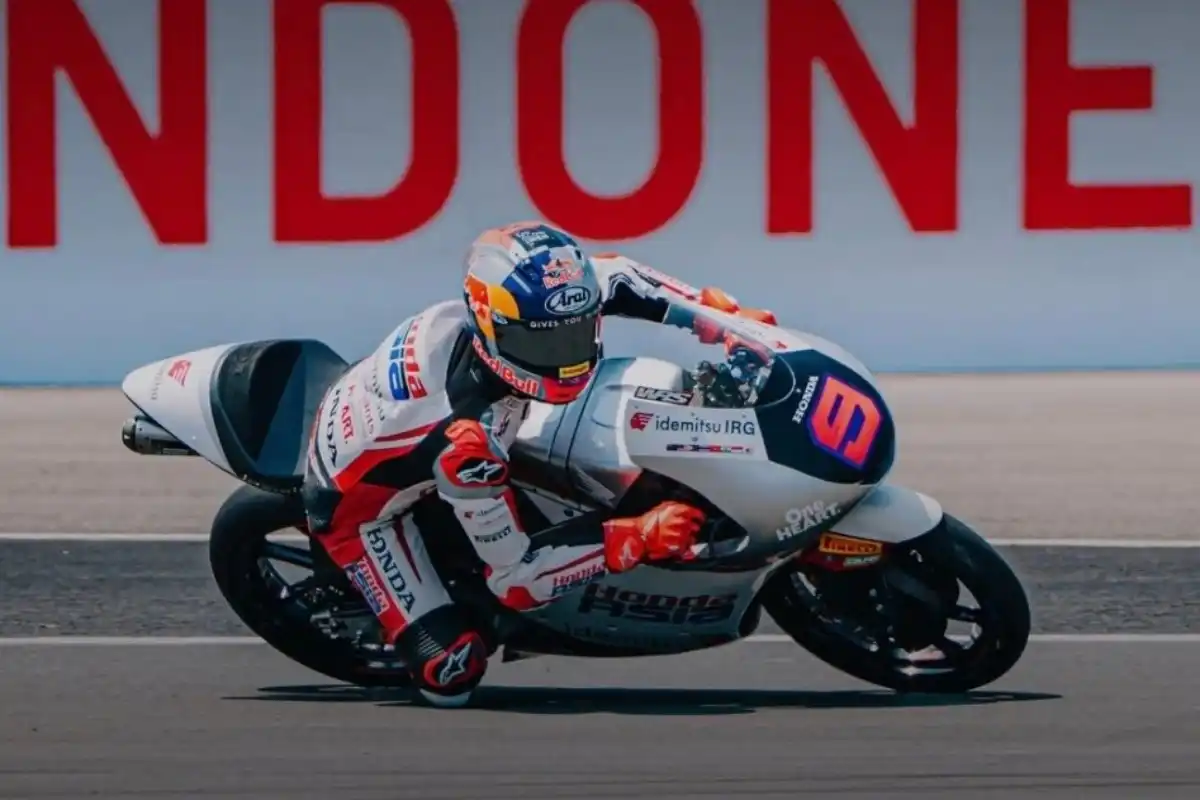 Veda Ega Amankan 10 Poin dari Posisi Keenam di Moto3 Mandalika