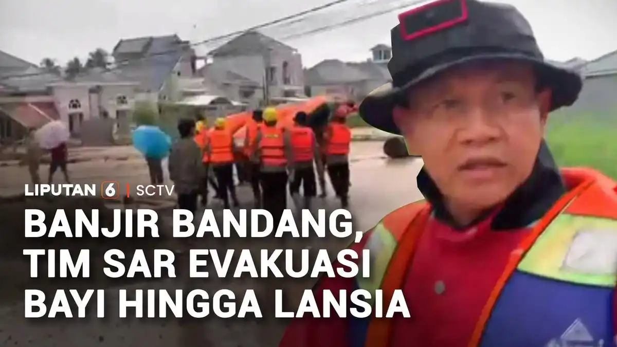 Evakuasi Banjir Bandang Padang: Petugas Selamatkan Bayi hingga Lansia
