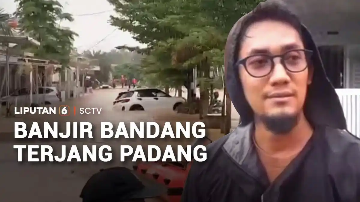 Banjir Lumpur Rendam Perumahan Warga di Lubuk Minturun, Padang