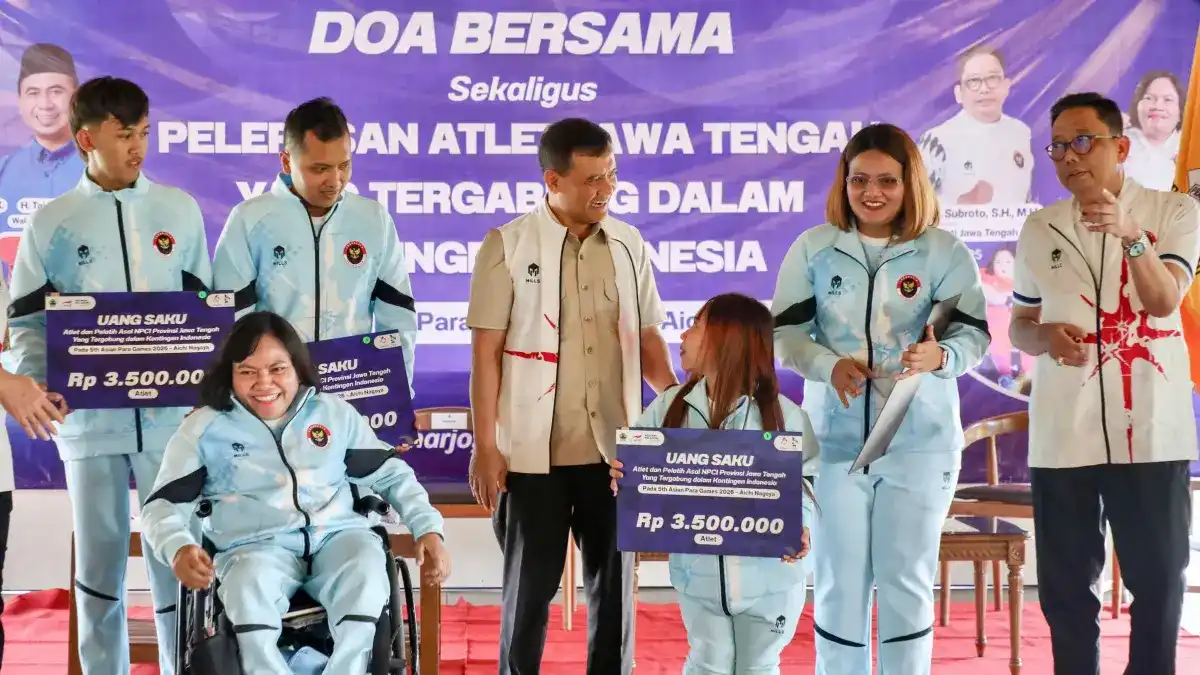 Tantangan Ahmad Luthfi untuk Atlet Jawa Tengah di Asian Para Games Nagoya
