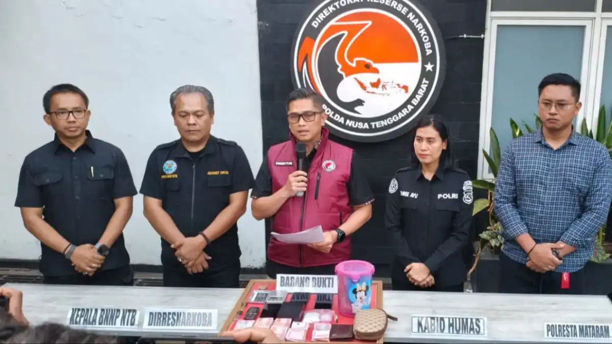 Kandang Ayam di Cakranegara Diduga Jadi Tempat Penyimpanan 51,58 Gram Sabu