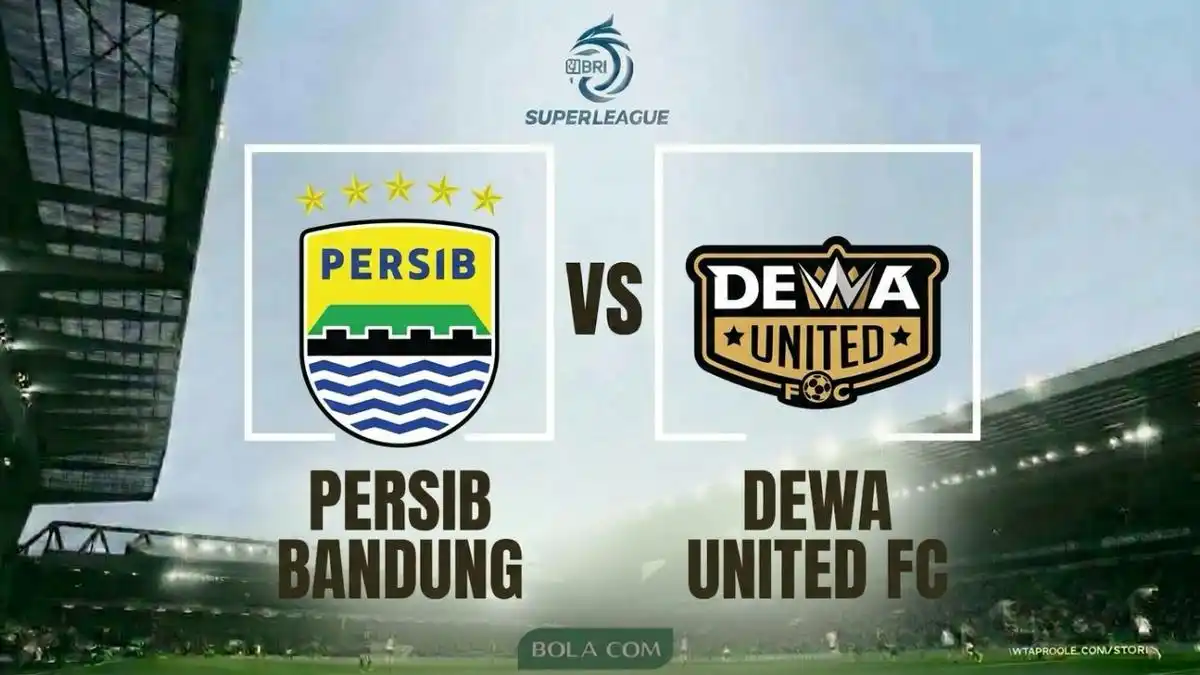 Persib Bangkit Usai Tertinggal Dua Gol, Duel Kontra Dewa United Berakhir 2-2