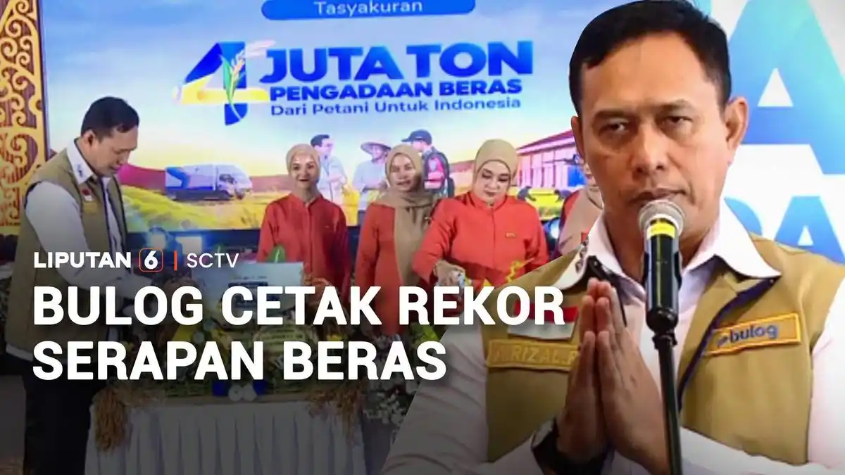 Bulog Catat Pengadaan Beras Nasional Tertinggi Sebesar 4,11 Juta Ton
