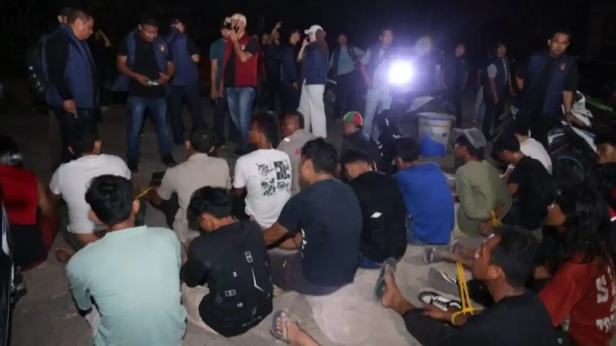 Operasi Narkotika di Batam Amankan 29 Orang, 21 Positif Berdasarkan Tes Urine