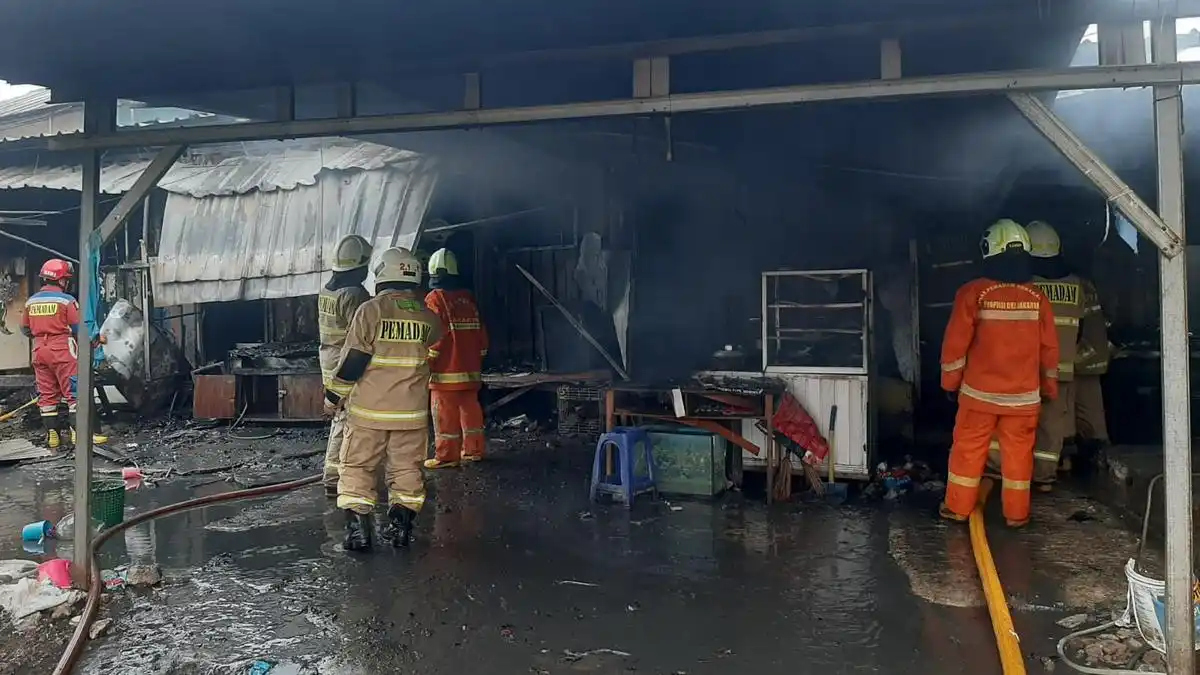 Dua Kebakaran Melanda Jakarta Utara dalam Rentang Dua Hari