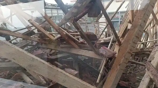 Bangunan SDN 3 Cihirup Kuningan Roboh, Empat Ruang Belajar Tak Bisa Dipakai