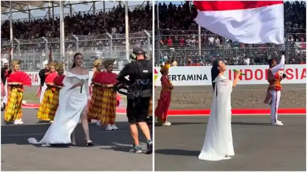 Penampilan Agnez Mo Warnai Pembukaan MotoGP Mandalika 2026