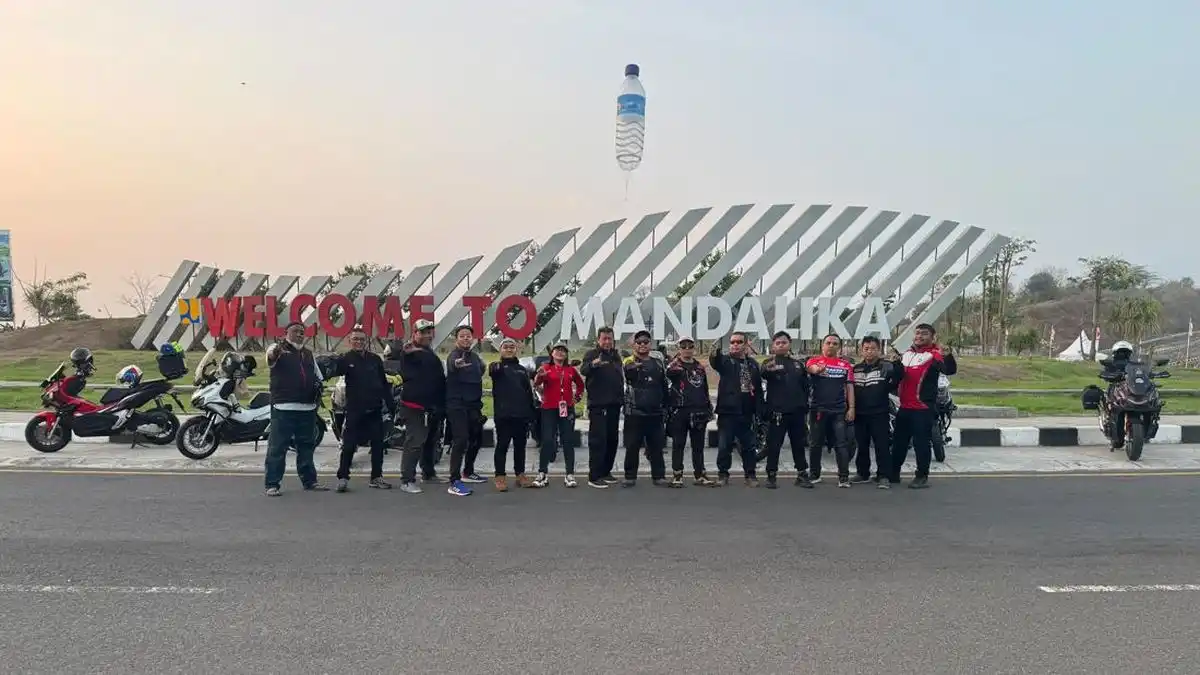Ratusan Riders Tuntaskan Touring 1.400 Kilometer Menuju Pertamina Grand Prix Indonesia 2026