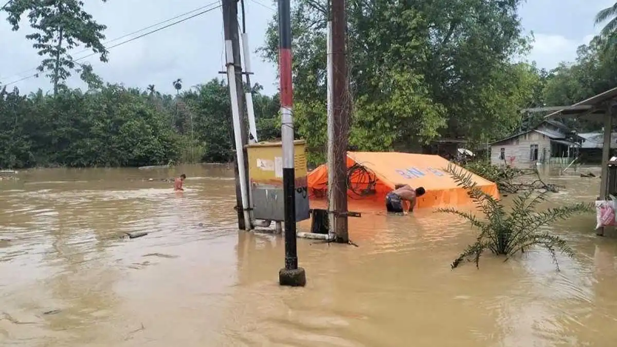 Enam Kecamatan di Aceh Tamiang Terendam, 365 Warga Mengungsi