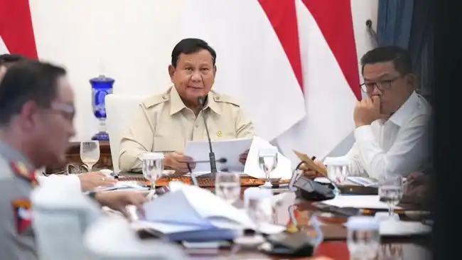 Prabowo Soroti Sisa Karhutla 639,23 Hektare di Enam Provinsi