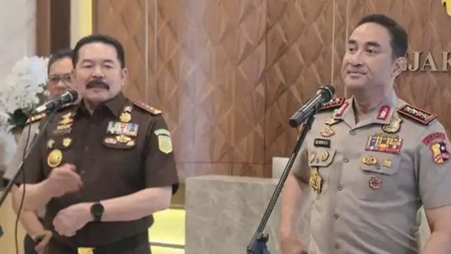 Kapolri Suyudi dan Jaksa Agung Perkuat Sinergi Penanganan Perkara