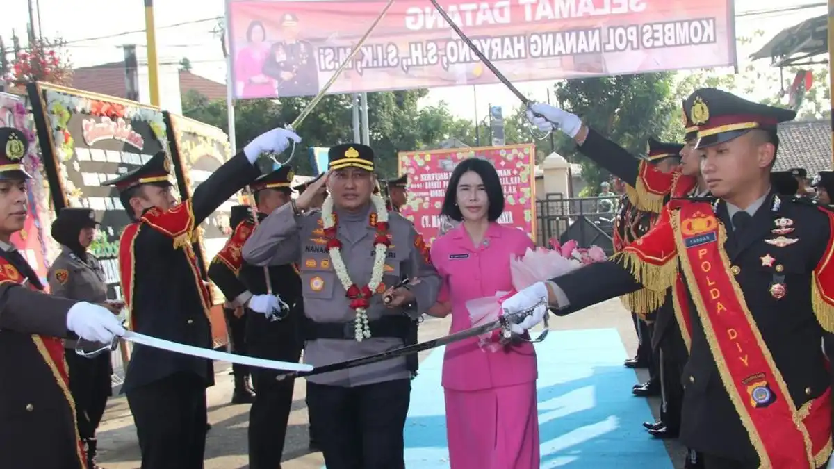 Pergantian Kapolresta Sleman Berlangsung Sehari Setelah Serah Terima Jabatan