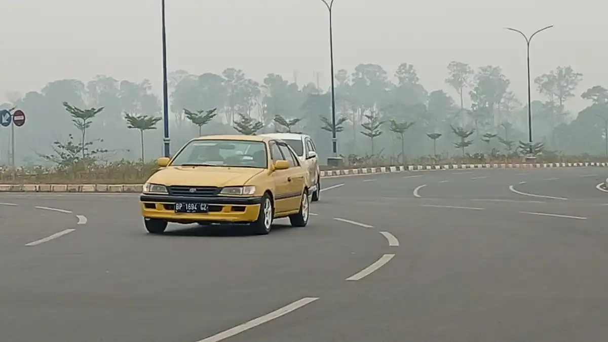 Kabut Asap Pekat Selimuti Batam, Kualitas Udara Masuk Level Sangat Tidak Sehat