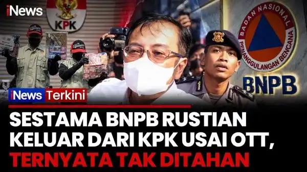 Rustian Tinggalkan Gedung KPK Setelah Pemeriksaan Terkait OTT di BNPB