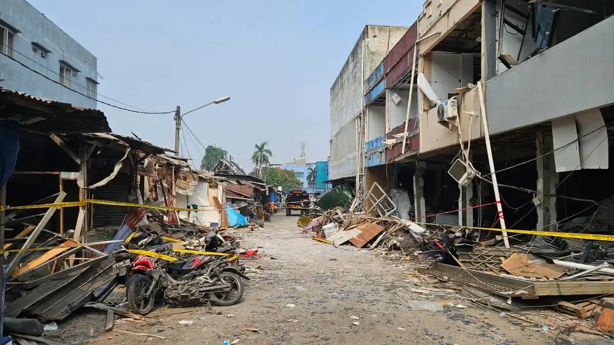 Ledakan di Pasar Cimanggis Tewaskan Dua Orang, Polisi Siapkan Olah TKP