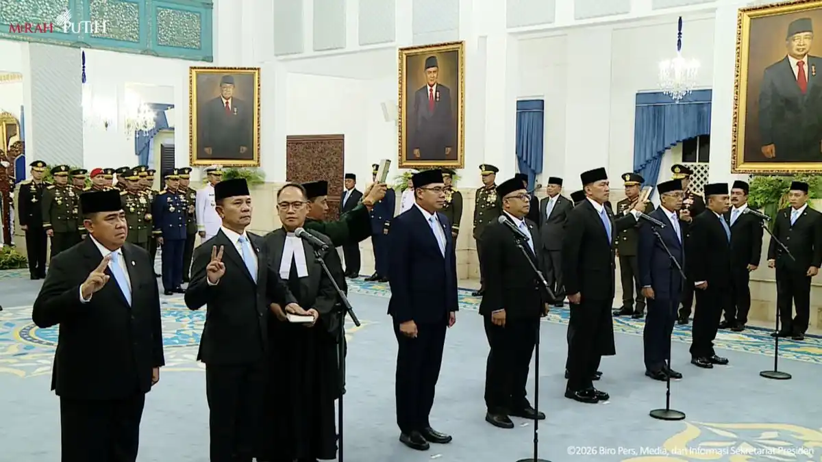 Prabowo Lantik Sembilan Pejabat dalam Perombakan Kabinet Kedelapan
