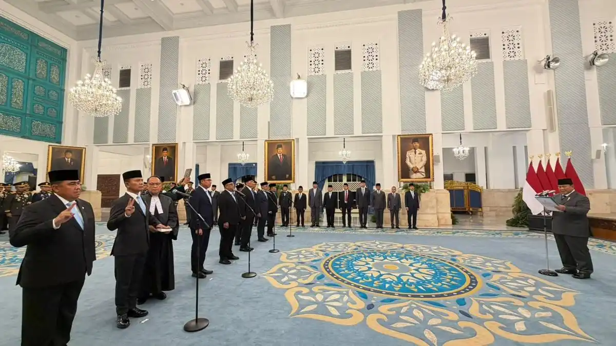 Maulana Bungaran Resmi Dilantik sebagai Wakil Menteri Imigrasi dan Pemasyarakatan