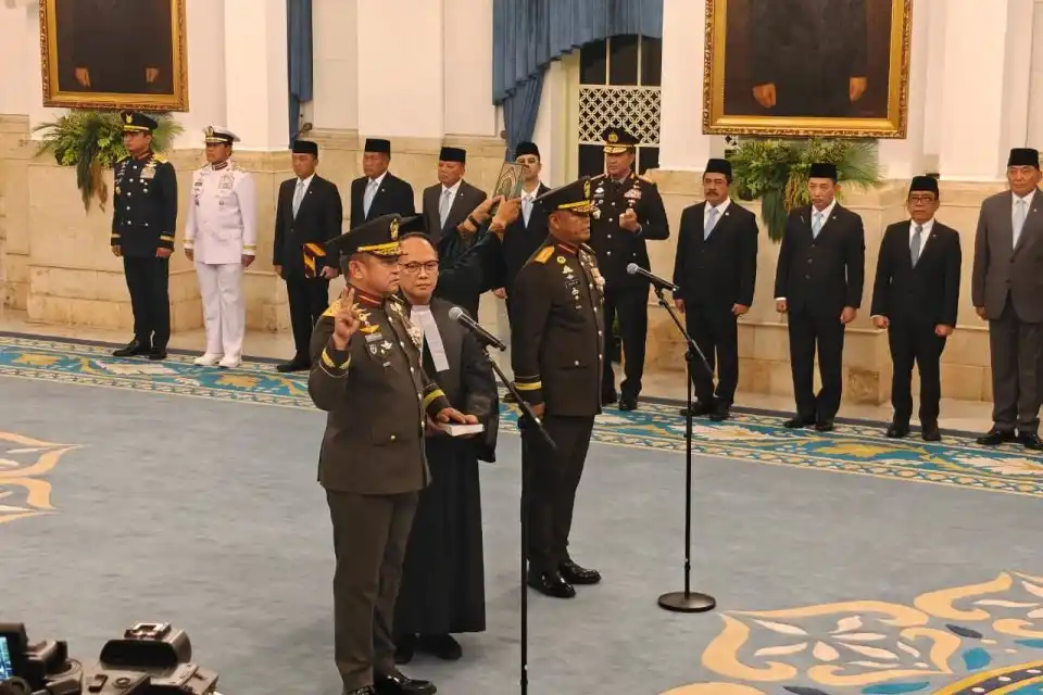 Perombakan Pucuk Pimpinan TNI: Maruli Simanjuntak Jadi Wakil Panglima, Tandyo Budi Pimpin AD