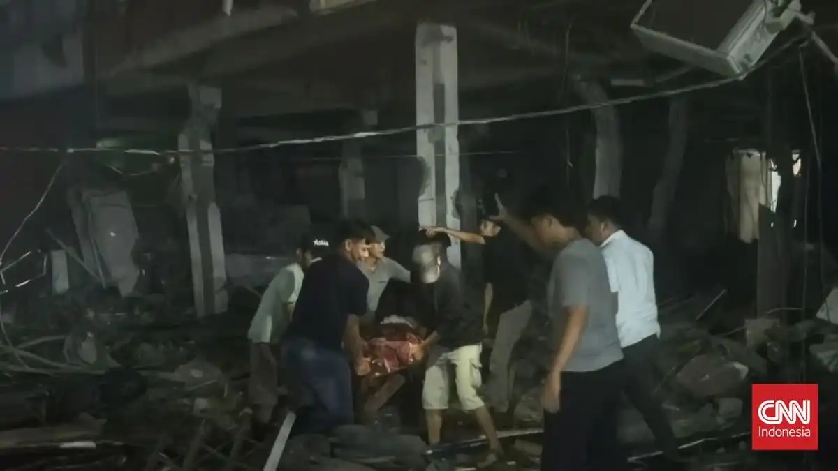 Ledakan di Pasar Cimanggis Tewaskan Dua Orang, Penyebab Masih Diselidiki