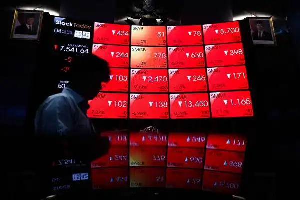 IHSG Tertekan Tajam, 812 Saham Melemah pada Penutupan Perdagangan