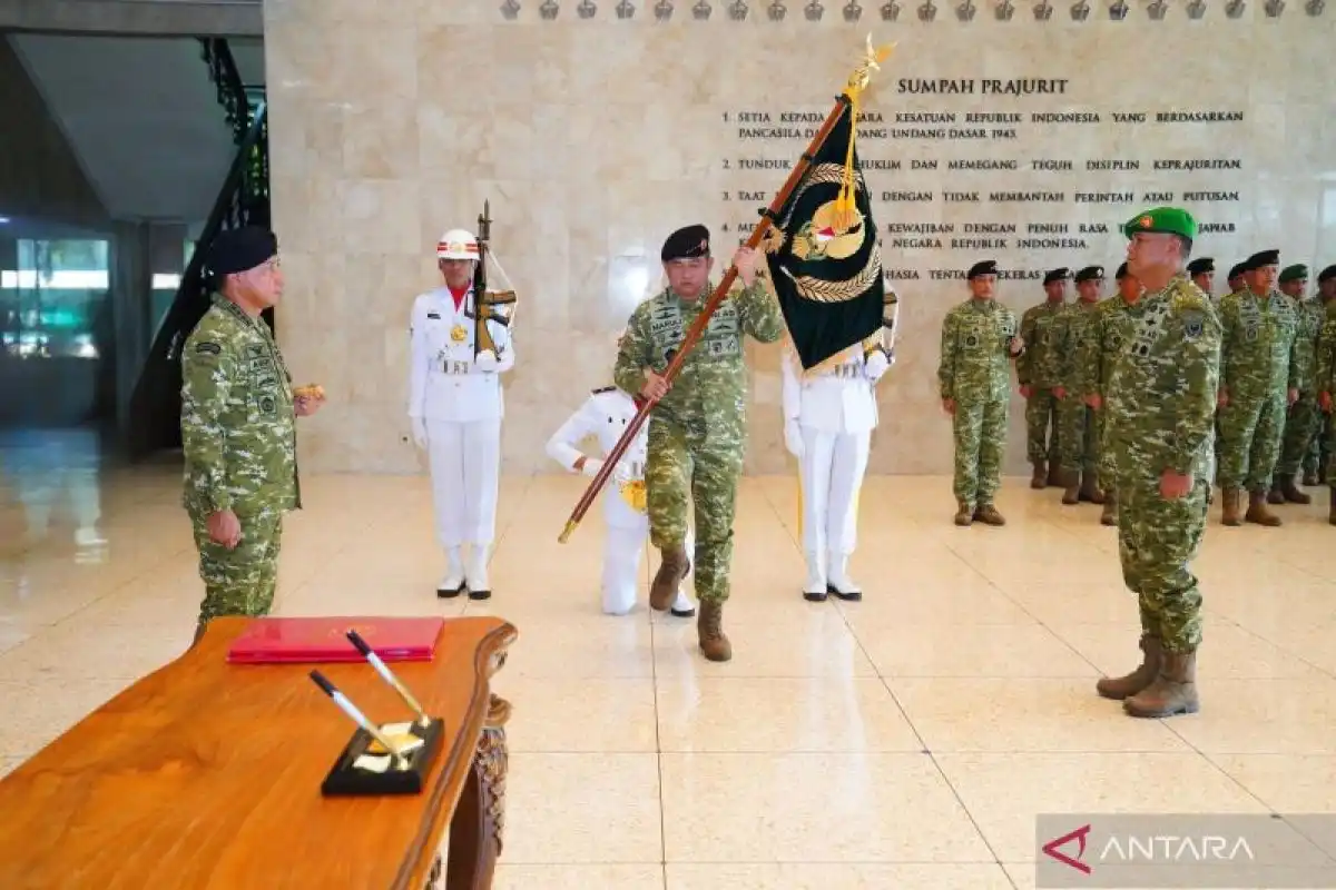 Serah Terima Jabatan di Mabes TNI: Maruli dan Tandyo Bertukar Peran
