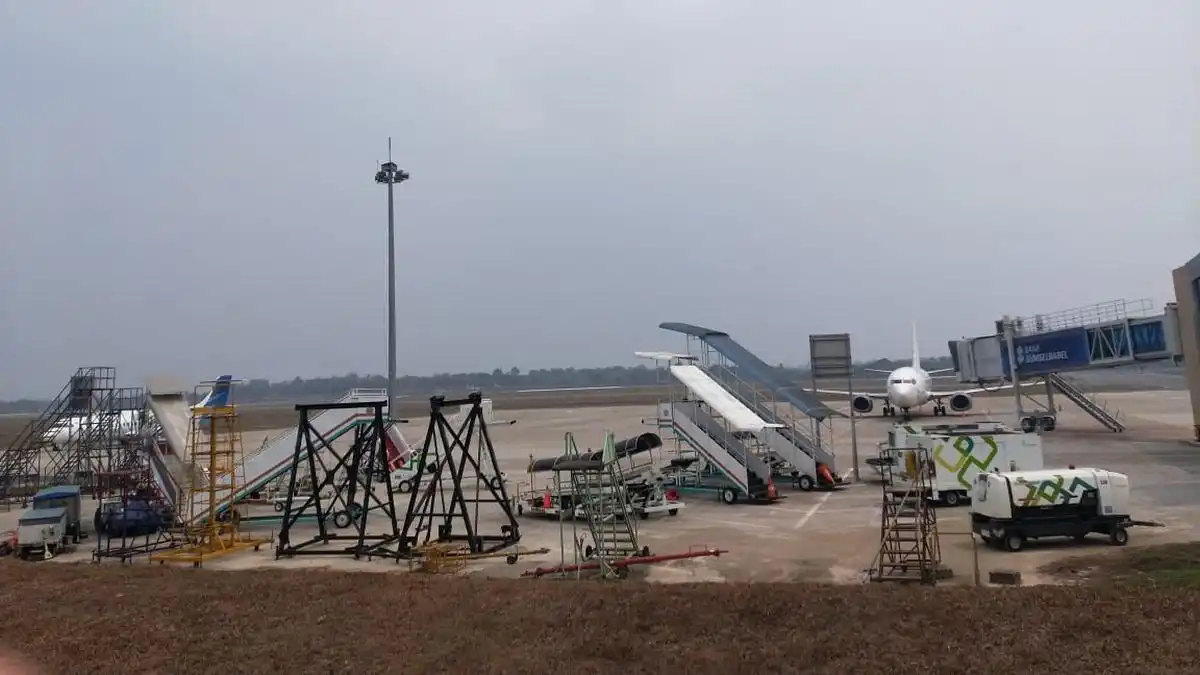 Asap Karhutla Ganggu Pernapasan dan Aktivitas Warga Palembang