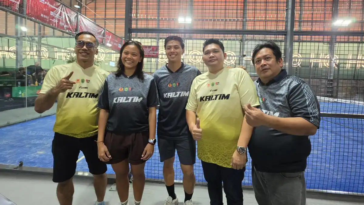 Empat Pemain Timnas Padel Perkuat Kaltim di Kejurnas 2026