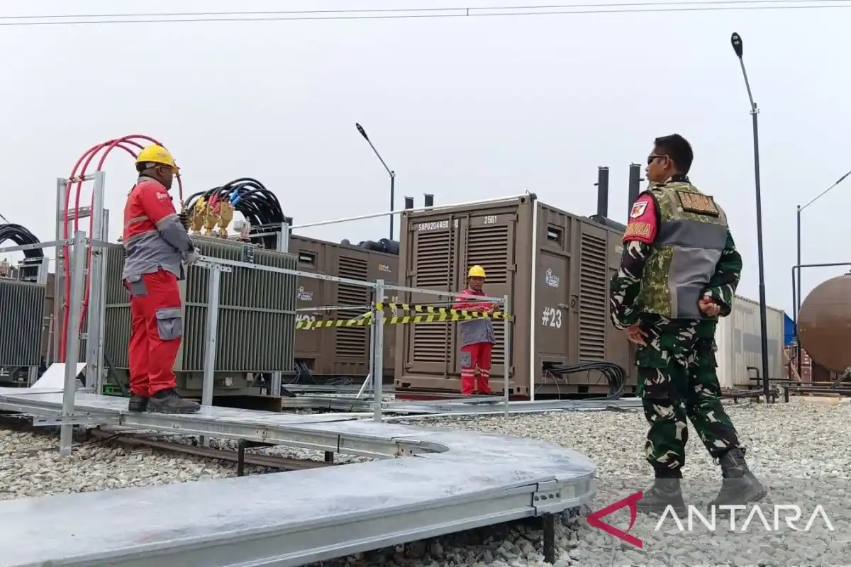 PLTD Sidera Tahap Pertama Mulai Menambah Pasokan Listrik di Sulawesi Tengah