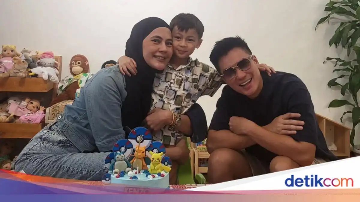 Perayaan Ulang Tahun Kenzo, Momen Kebersamaan Baim Wong dan Paula Verhoeven