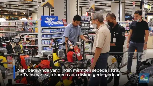 Promo Sepeda Listrik Transmart: Harga Khusus dan Ketentuan Full Day Sale
