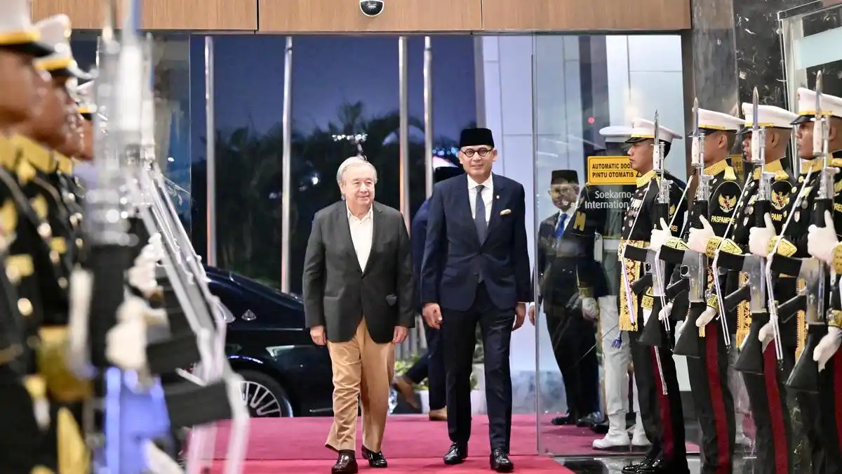 Kunjungan Sekjen PBB ke Indonesia: Penyambutan Resmi dan Agenda Bersama Presiden Prabowo