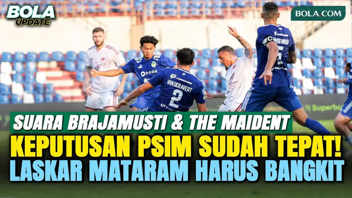 Suporter PSIM Nilai Keputusan Berpisah dengan Van Gastel Tepat