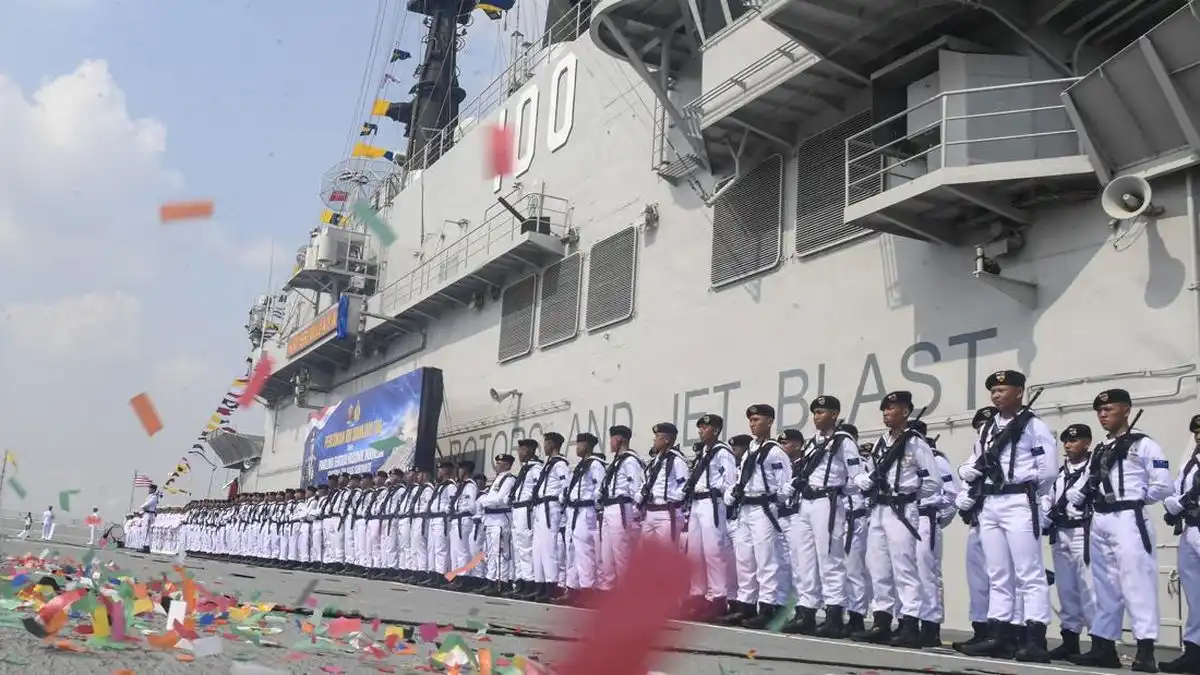 KRI Sriwijaya-100 Disiapkan sebagai Pangkalan Terapung untuk Misi Kemanusiaan