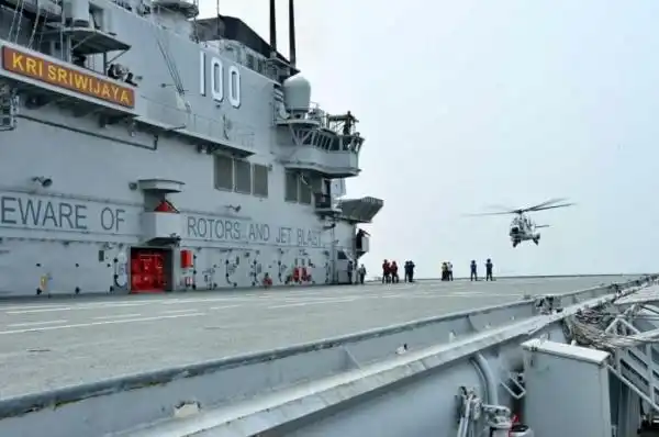 KRI Sriwijaya-100 Disiapkan sebagai Pangkalan Terapung untuk Operasi dan Bantuan Bencana