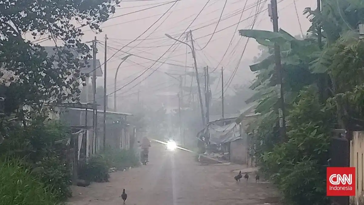 Kabut Asap Kembali Selimuti Palembang, 473 Titik Panas Terdeteksi di OKI