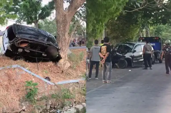 Kecelakaan Tunggal di Dander: Xenia Menabrak Pohon, Pengemudi Tewas