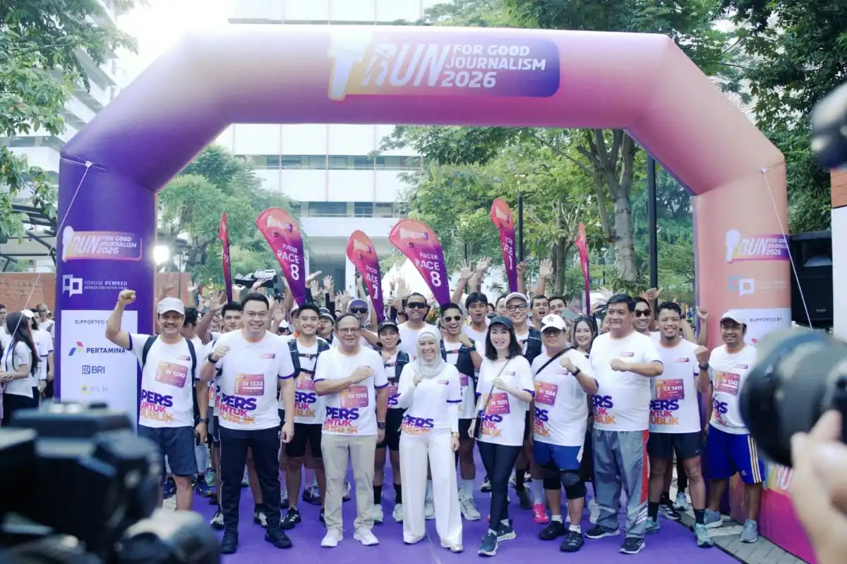 FP Run 2026 Dorong Pers Lebih Dekat dengan Publik dan Jaga Mutu Informasi