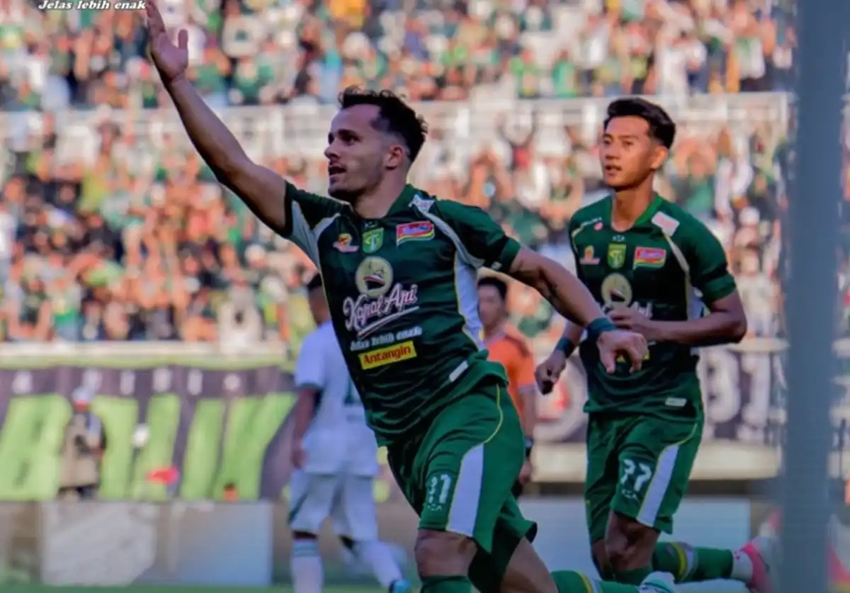 Gol Menit Akhir Pereira Selamatkan Persebaya dari Kekalahan atas PSS