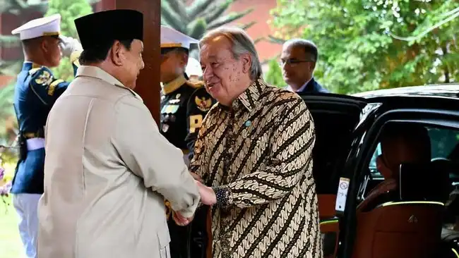 Prabowo dan Sekjen PBB Bahas Tantangan Global dalam Pertemuan di Hambalang