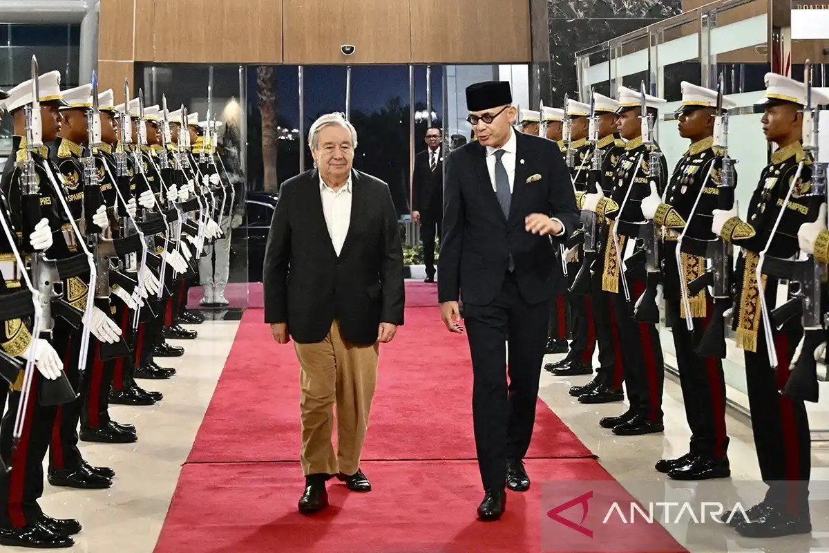 Prabowo dan Sekjen PBB Bahas Kerja Sama Multilateral di Hambalang