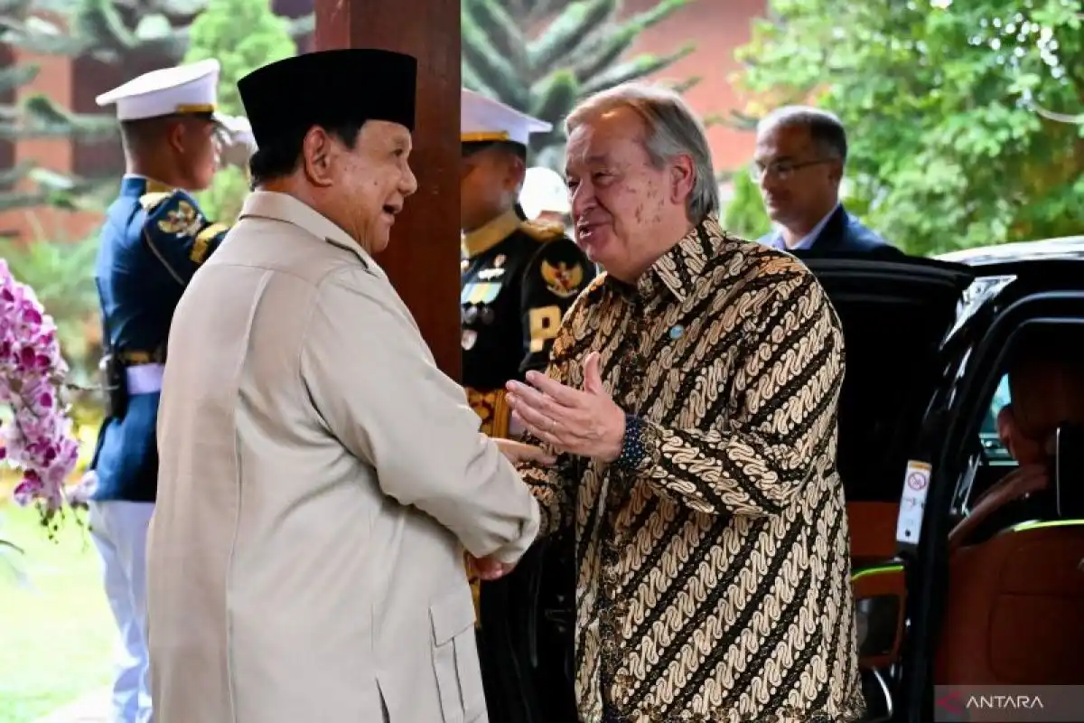 Pertemuan Guterres dan Prabowo di Hambalang Soroti Perdamaian serta Isu Global