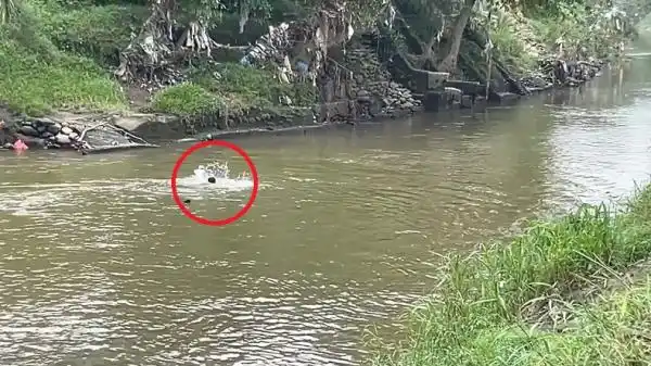 Penggerebekan di Bantaran Sungai Medan Berujung Kejar-kejaran dan Penangkapan