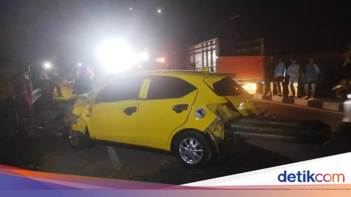 Brio Tertusuk Guardrail di Klaten, Korban Meninggal Sehari Setelah Kecelakaan