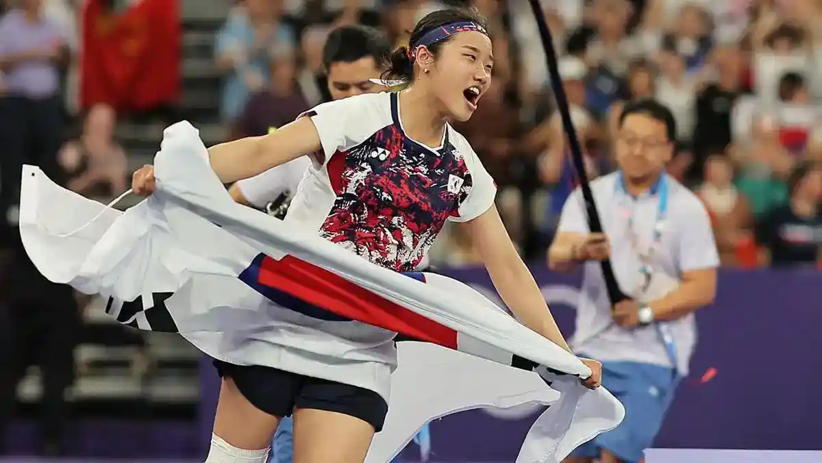 An Se-young Tembus Rekor Susy Susanti Usai Juara Denmark Open 2026