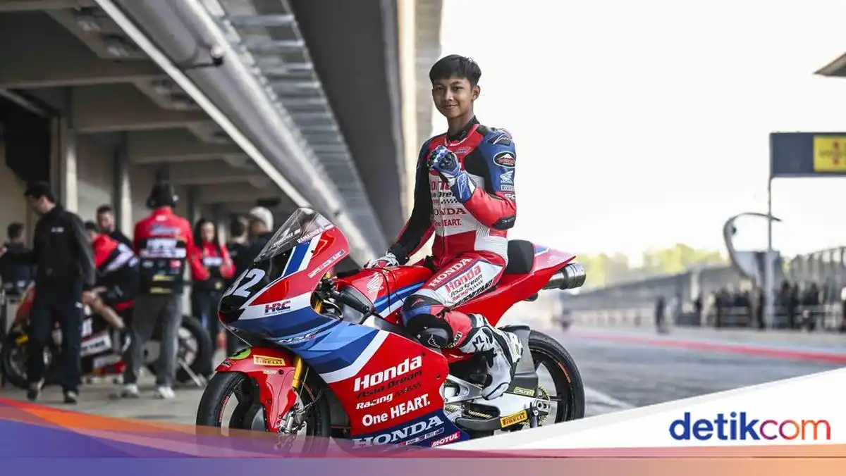 Kiandra Ramadhipa Tutup Moto3 Junior 2026 di Posisi Kelima